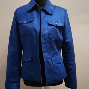 Blue Suede jacket
